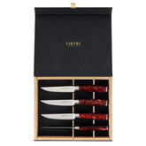 Coltelli Brown Marbled Steak Knives - Set of 4