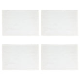 Damask White Placemats - Set of 4