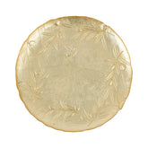 Moon Glass Olive Round Platter