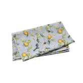Tavola Lemons with White Flowers Runner