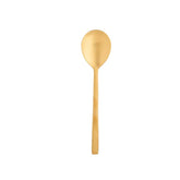 Hover Matte Gold 18/10 Stainless Steel Sugar Spoon