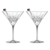 Soho Crystal 2Pc Martini Glass Set