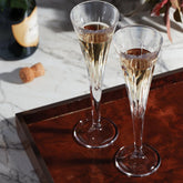 Soho Crystal Toasting Flutes, Set Of 2