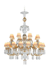 Belle De Nuit 24 Lights Chandelier, Golden Luster (US)