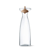 Alfredo Carafe Glass Oak Wood, 0.9L