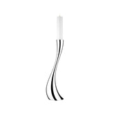 Cobra Floor Candleholder Stainless Steel Mirror Large
