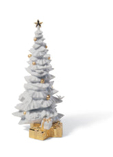 O Christmas Tree Figurine, Golden Luster