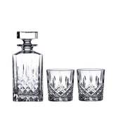 Double Old Fashioned, 11oz, Set of 2 & Square Decanter