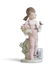 Spring Girl Figurine