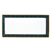Alligator Color 13in Sandwich/Cake Tray Emerald