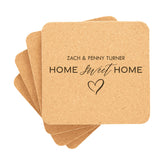 4x4 Square Cork Coaster