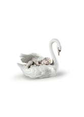 Drifting Through Dreamland Swan Figurine