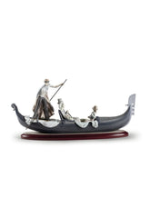 In The Gondola Couple Sculpture - Numbered Edition