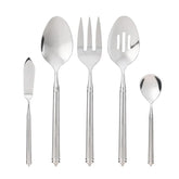 Solitaire Mirrored 18/10 Stainless Steel 5 Piece Hostess Set