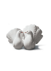 Couple Of Doves Figurine