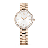 Certa watch, Swiss Made, Metal bracelet, Gold tone, Champagne gold-tone finish