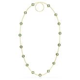 Chroma strandage Octagon cut, Multicolored, Gold-tone plated - LAST IN STOCK