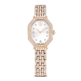 Dextera Octagon watch, Swiss Made, Metal bracelet, Gold tone, Rose gold-tone finish