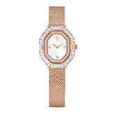 Matrix Octagon watch, Metal bracelet, Rose gold tone, Rose gold-tone finish