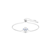 Magic bracelet, Angel, Blue, Rhodium plated