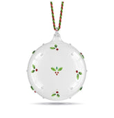 Holiday Cheers Mistletoe Ball Ornament