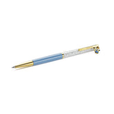 Crystalline ballpoint pen Minions, Blue, Gold-tone plated