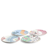 Butterfly Bloom Plates, Set Of 4