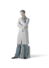 Male Doctor Figurine
