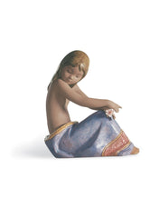 Island Beauty Girl Figurine
