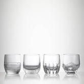 Mixology Tumbler 255ml 8.5floz, Mixed Set of 4
