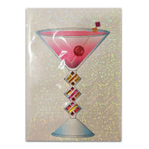 FSC Gemmed Cocktail Birthday Greeting Card