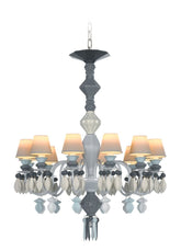 Belle De Nuit 12 Lights Chandelier, Black (US)