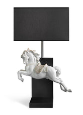Horse On Pirouette Table Lamp (US)