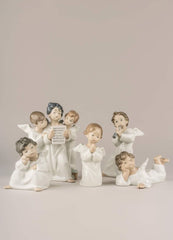 Angel Laying Down Figurine