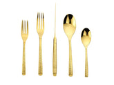 Birchwood Gold 18/10 Stainless Steel 20 Piece Flatware Set
