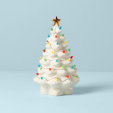 Treasured Traditions Ivory Light-Up Tree Figurine