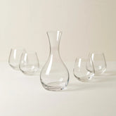 Tuscany Classics Decanter & Stemless Wine Glass Set