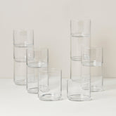 Tuscany Classics Stackable 12-Piece Tall & Short Glasses