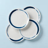 Blue Bay Melamine Dinner Plates, Set Of 4
