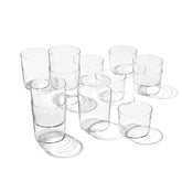 Stackables Clear Short & Tall Glasses 12-Piece Set