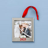 2025 Frame Silverplate Ornament