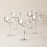 Tuscany Classics Angled Optic Coupes, Set Of 6
