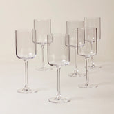 Tuscany Classics Straight Set Of 6 Wine Glasses - White