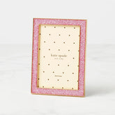 Sitting Pretty 4x6 Pink Glitter Frame