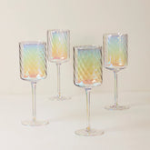 Tuscany Classics Iridescent Set Of 4 Glasses - Red Wine