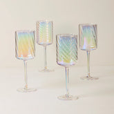 Tuscany Classics Iridescent Set Of 4 Glasses - White Wine