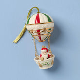 Christmas Hot Air Balloon Ornament