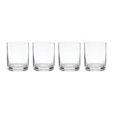 5 O'Clock Double Old Fashion Glasses, Set of 4