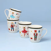 Nutcracker Ballet Mugs - Set of 4