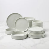 Modulus 16-Piece Dinnerware Set, Vapor